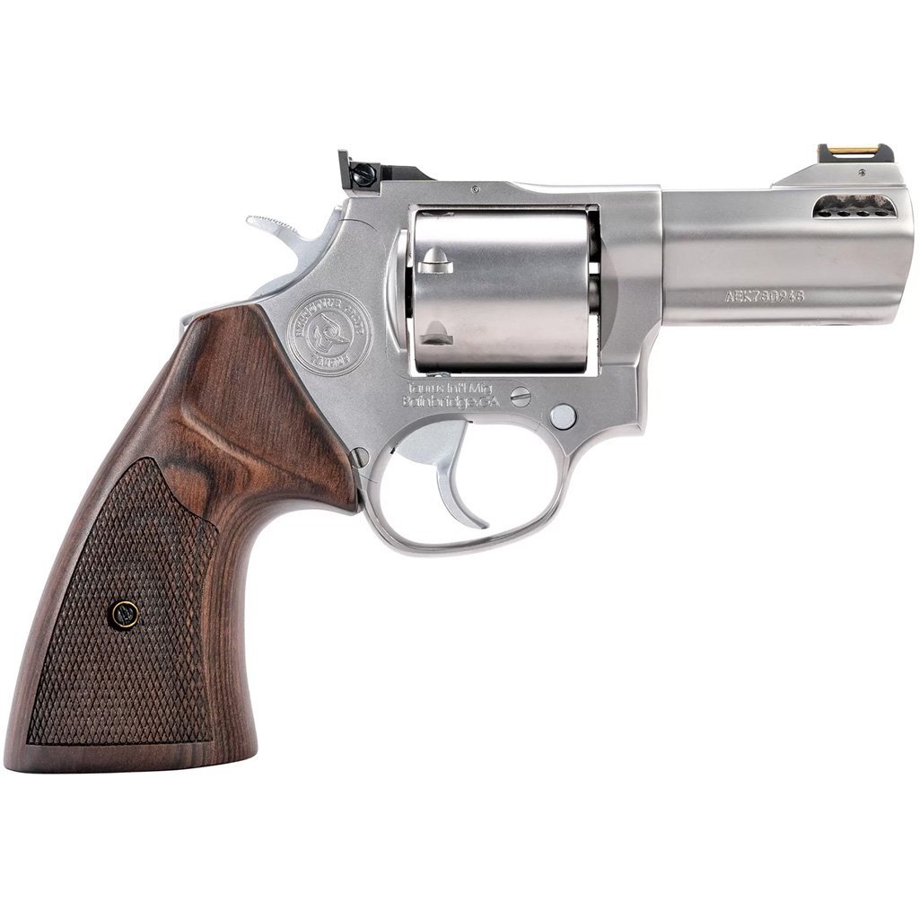 Taurus 692 Executive Revolver 357 Mag/9mm 3 in. Stainless Walnut Grip 5 rd.