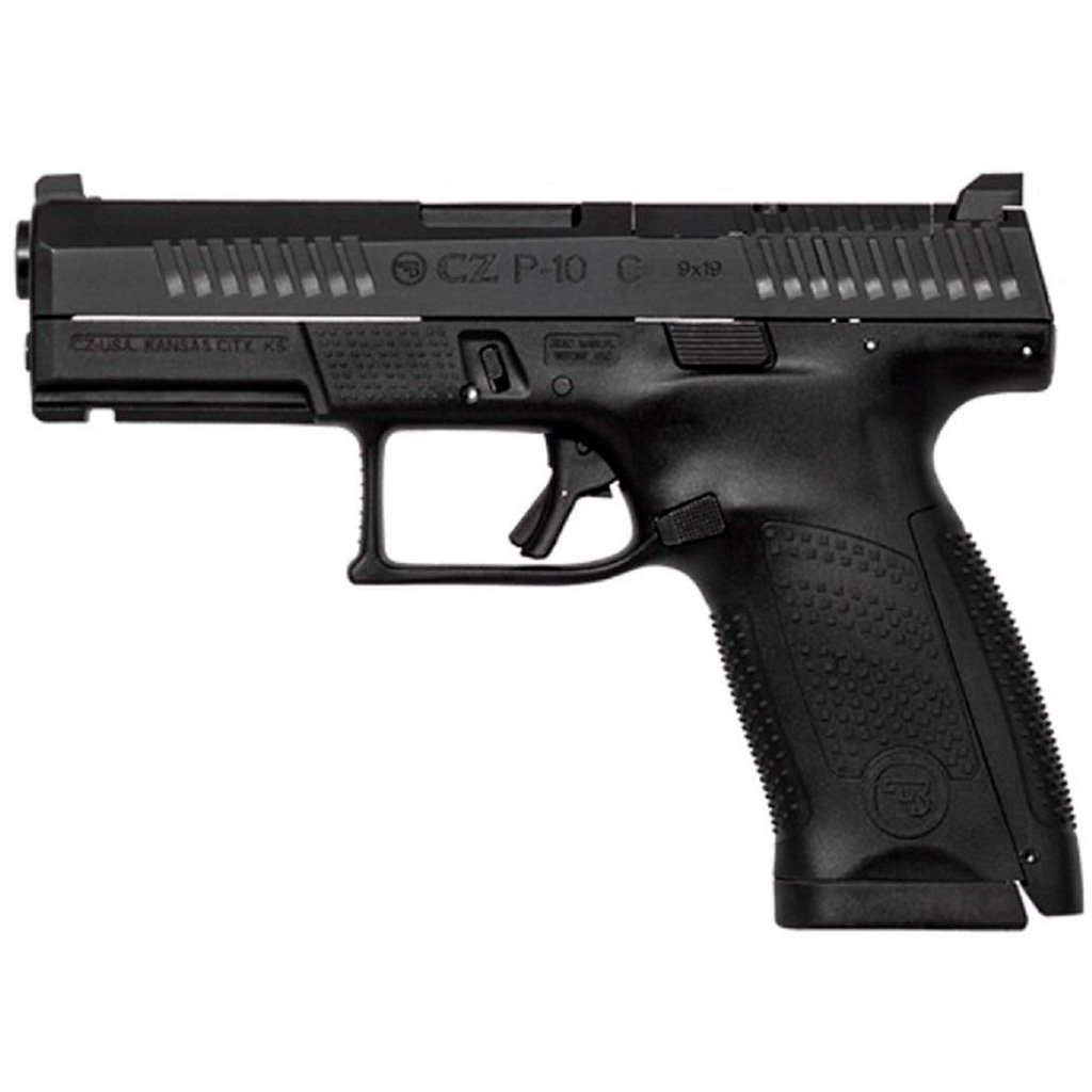 CZ P-10 C Optic Ready Pistol 9mm 4 in. Black 15+1 rd.