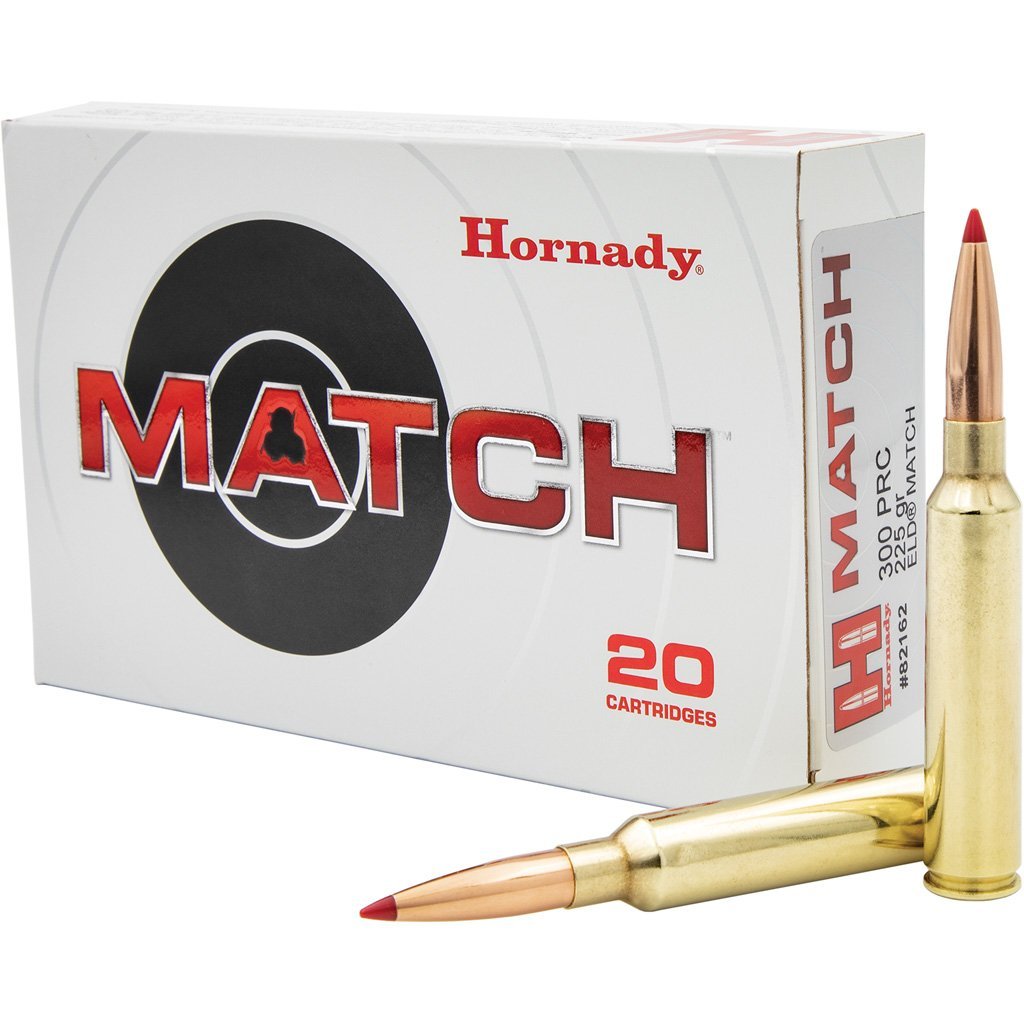 Hornady Match Rifle Ammo 300 PRC 225 gr. ELD Match 20 rd.