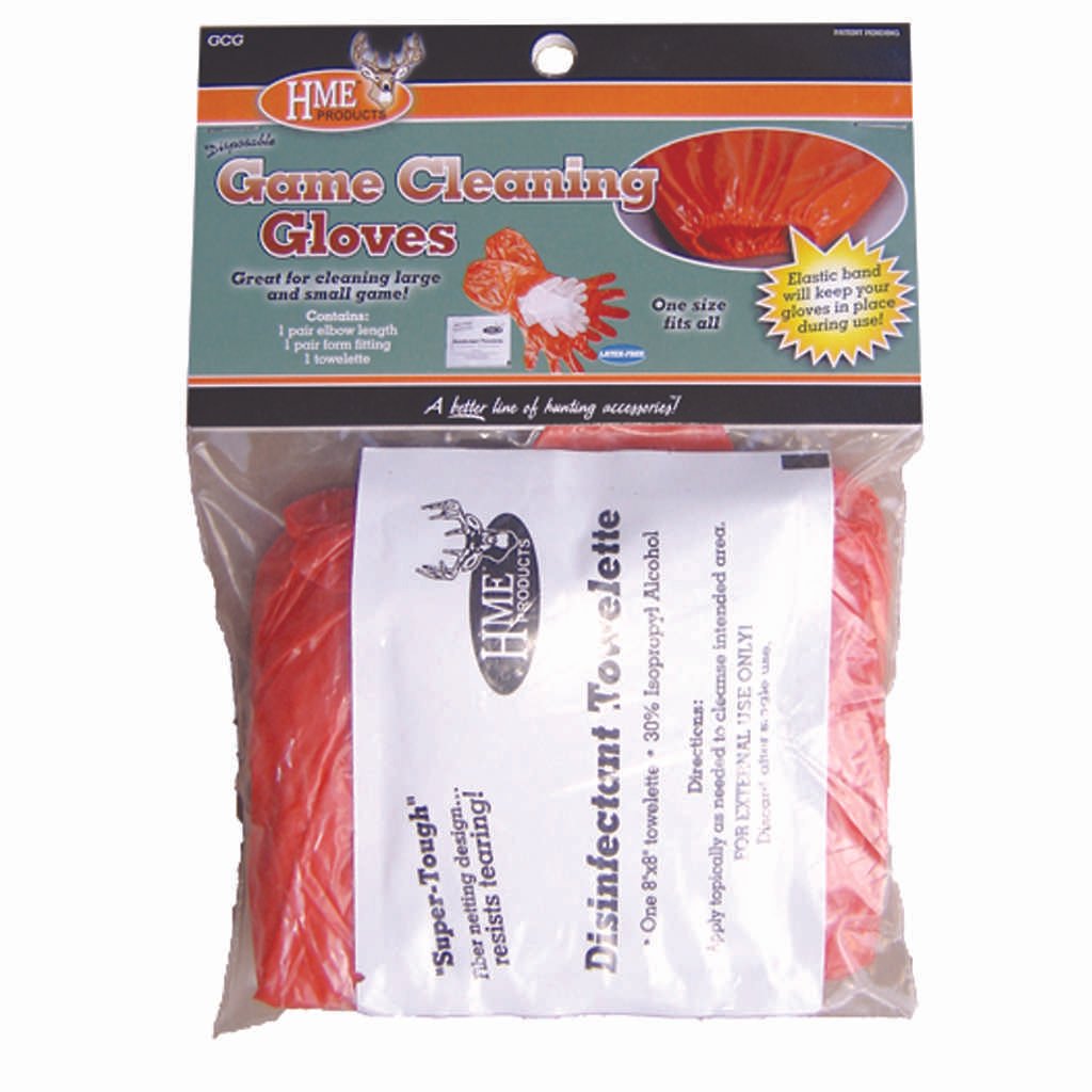 HME Game Cleaning Gloves 1 pr.